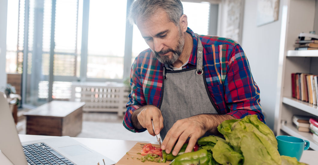 Nutrición para hombres mayores